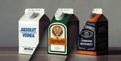 Упаковка для спиртных напитков